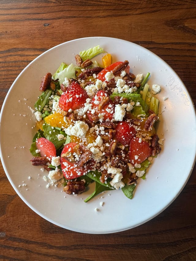 Side Strawberry Salad.