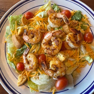 Grilled Shrimp Salad
