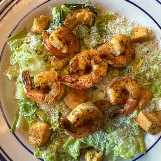 Blackened Shrimp Caesar Salad