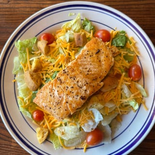 Blackened Salmon Salad