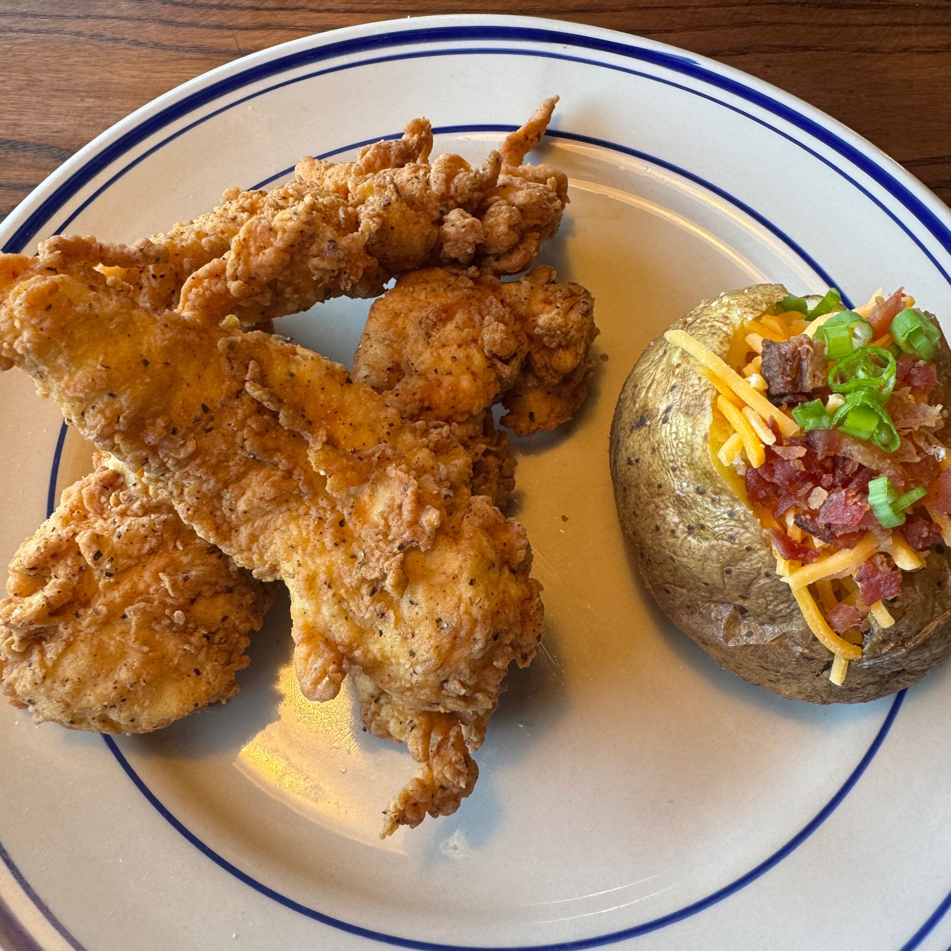 Fried Chicken Tenders.