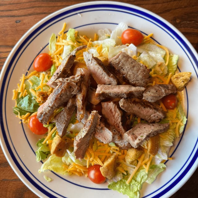 Steak Tip Salad.
