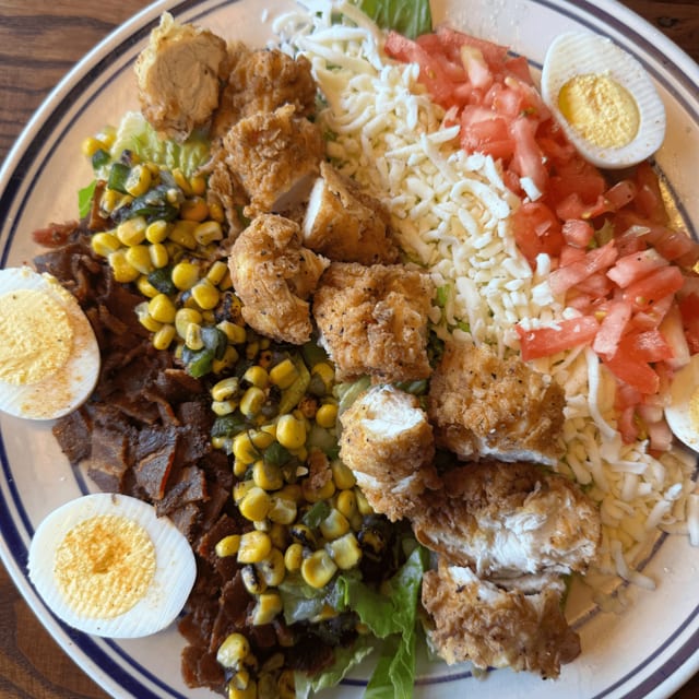 Cajun Chicken Cobb Salad.
