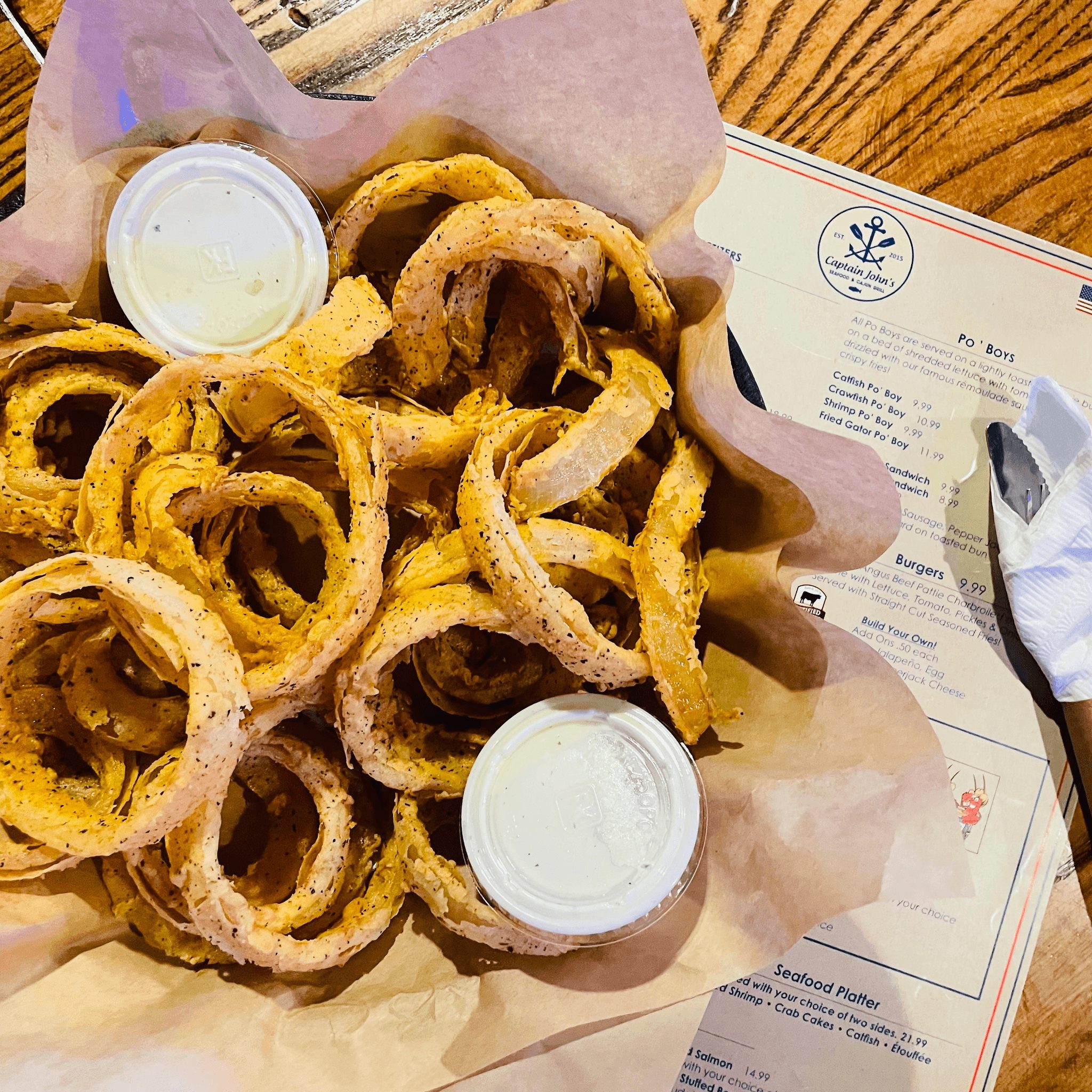 Onion Rings.