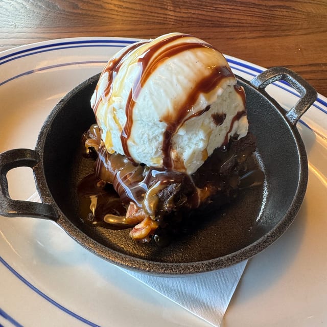 Rock Slide Brownie.