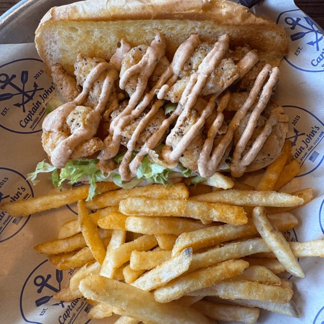 Shrimp Po'Boy.