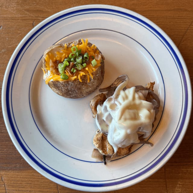 Chicken Smothered.