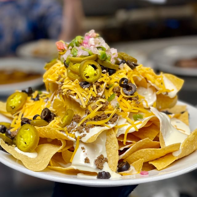Chicken Nachos.