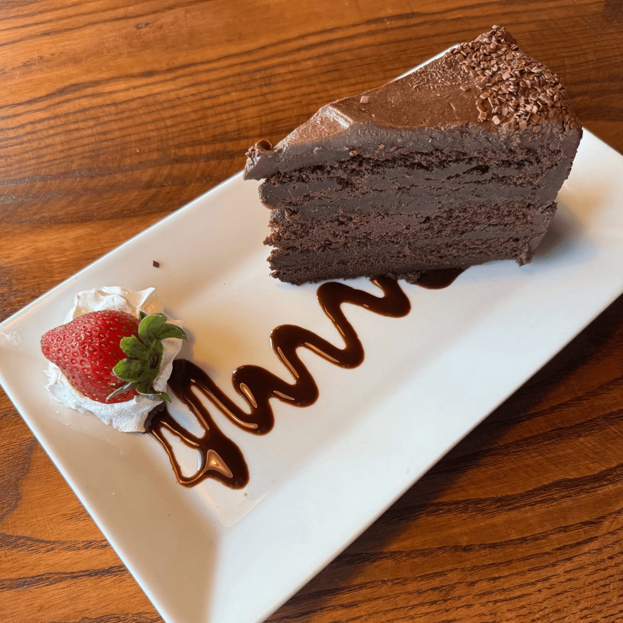 Chocolate Cake.