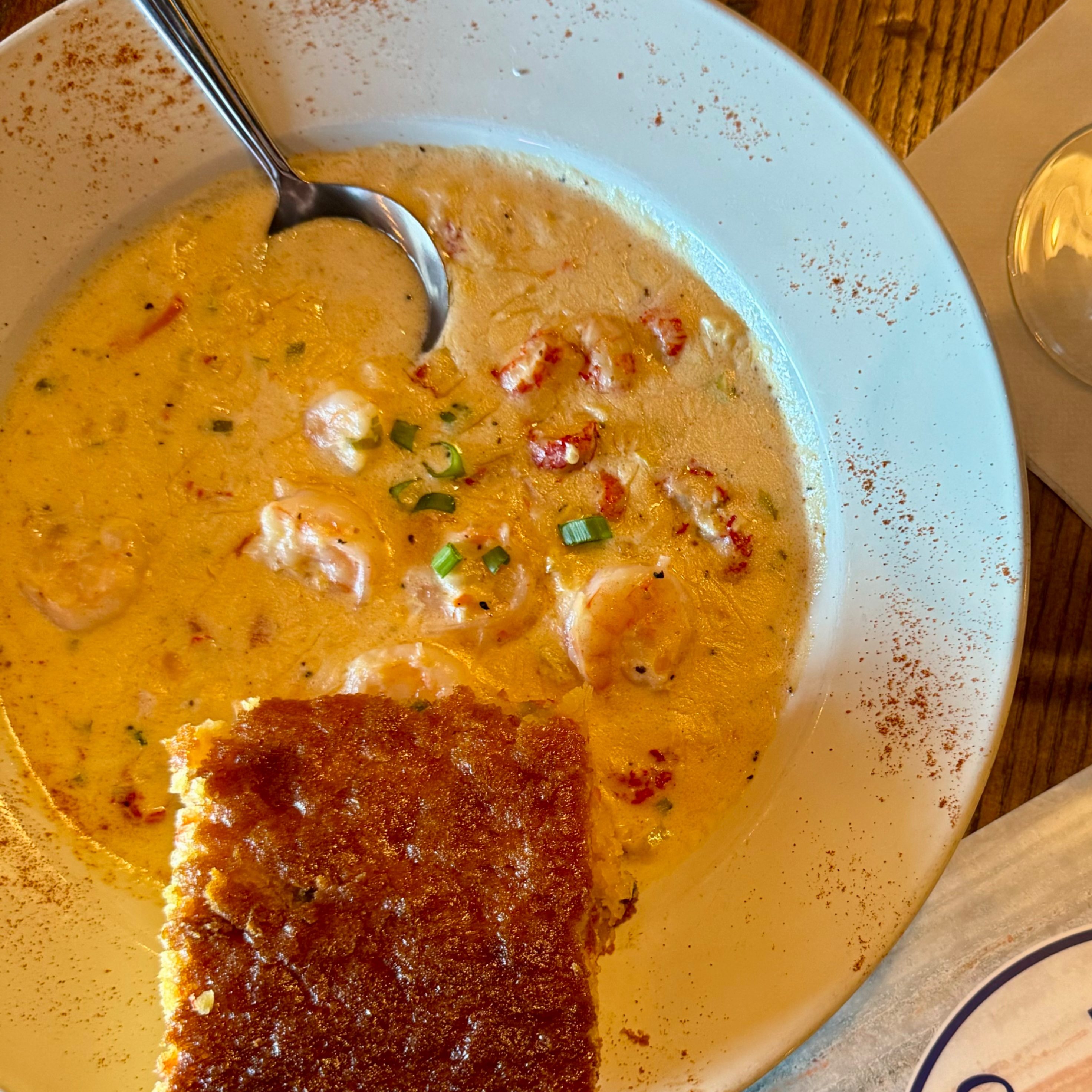 Seafood Bisque.