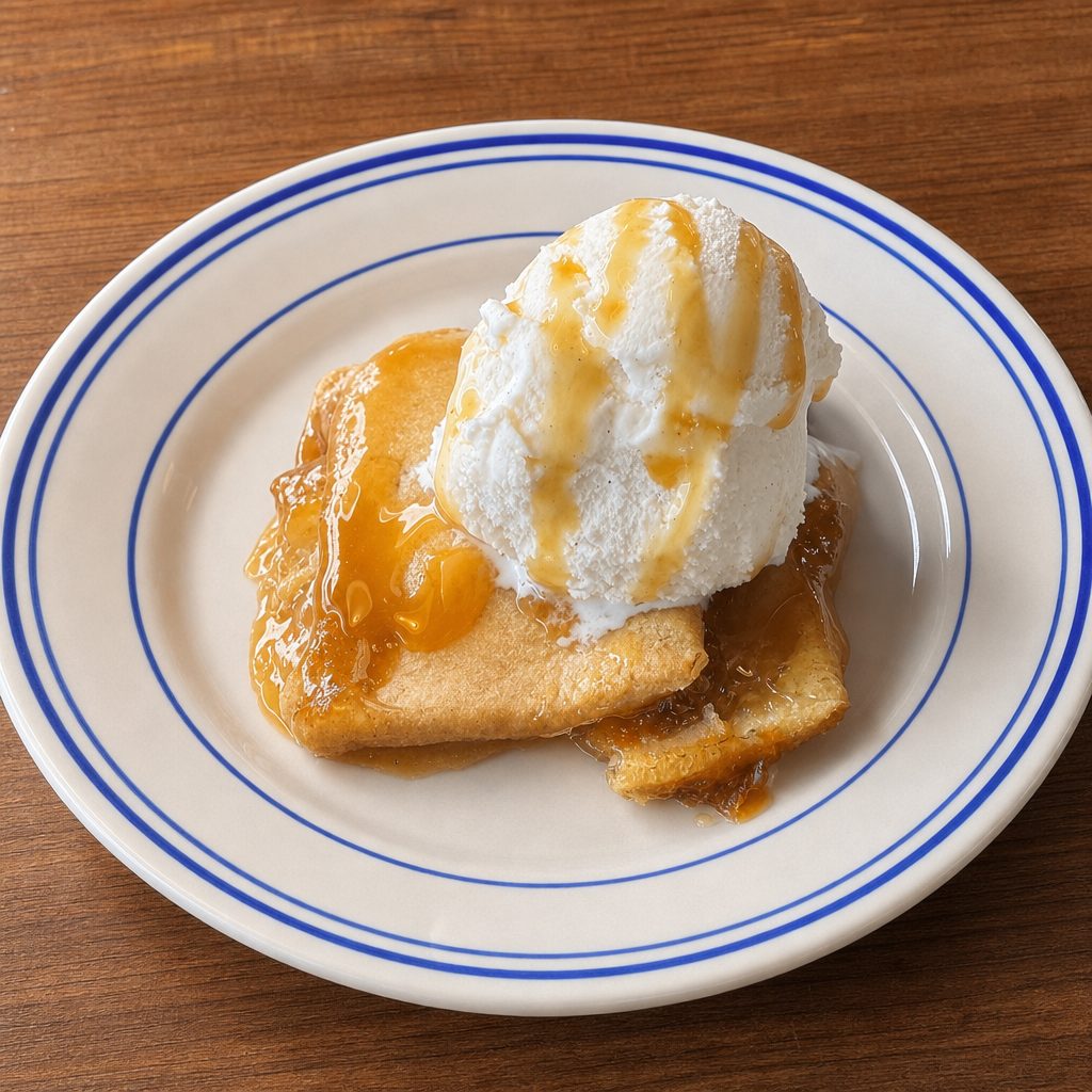 Peach Cobbler.