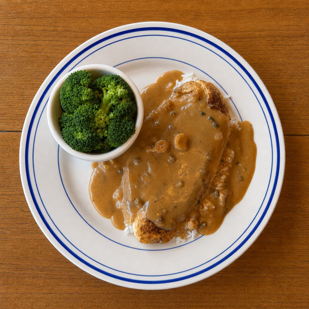 Smothered Catfish.