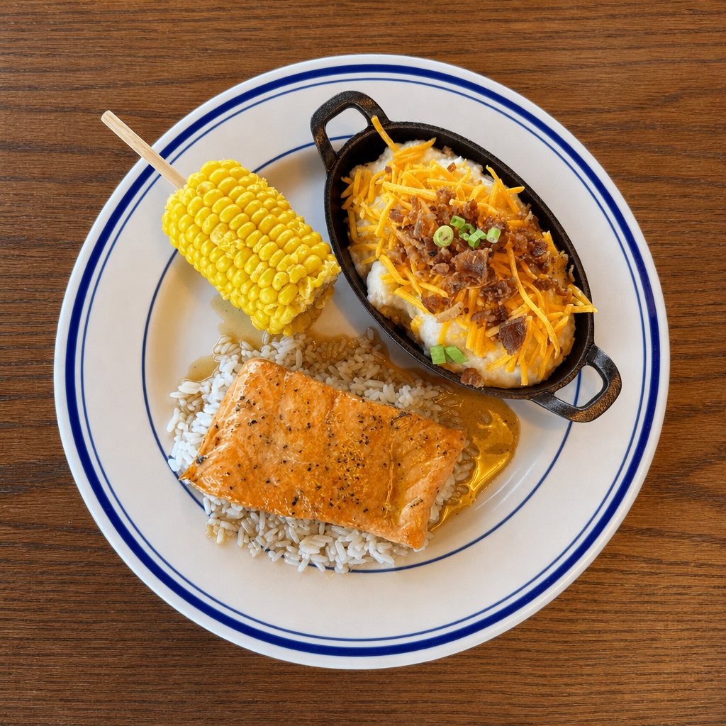 Bourbon Salmon.