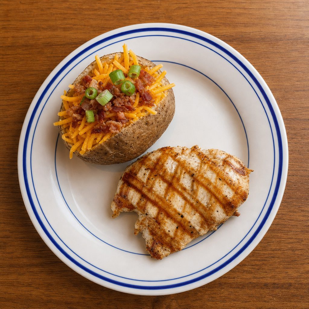 Lunch Blackened Chicken Breast.