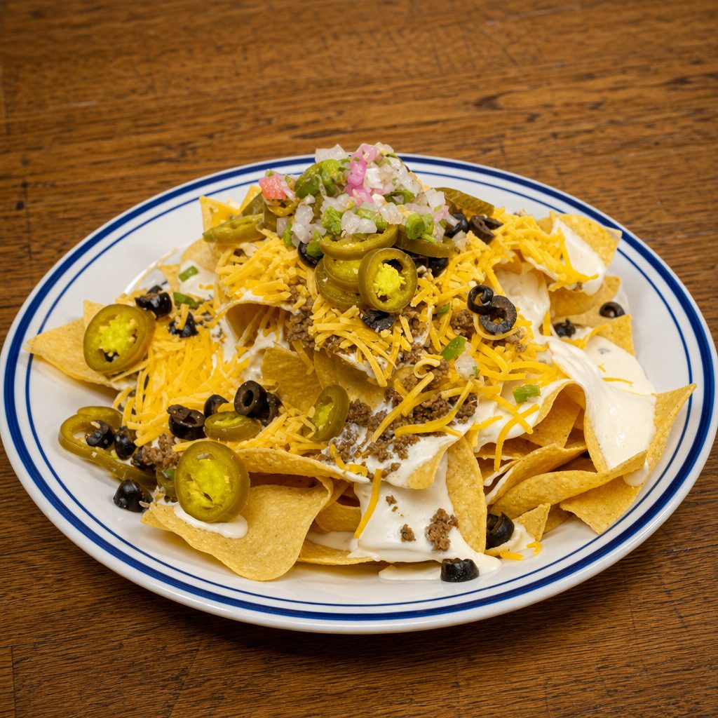 Chicken Nachos.