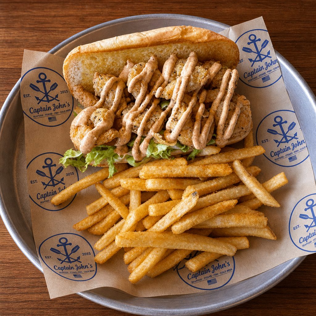 Shrimp Po'Boy.