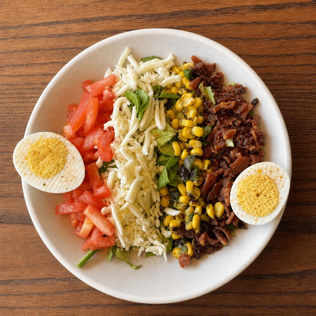 Side Cajun Cobb Salad.