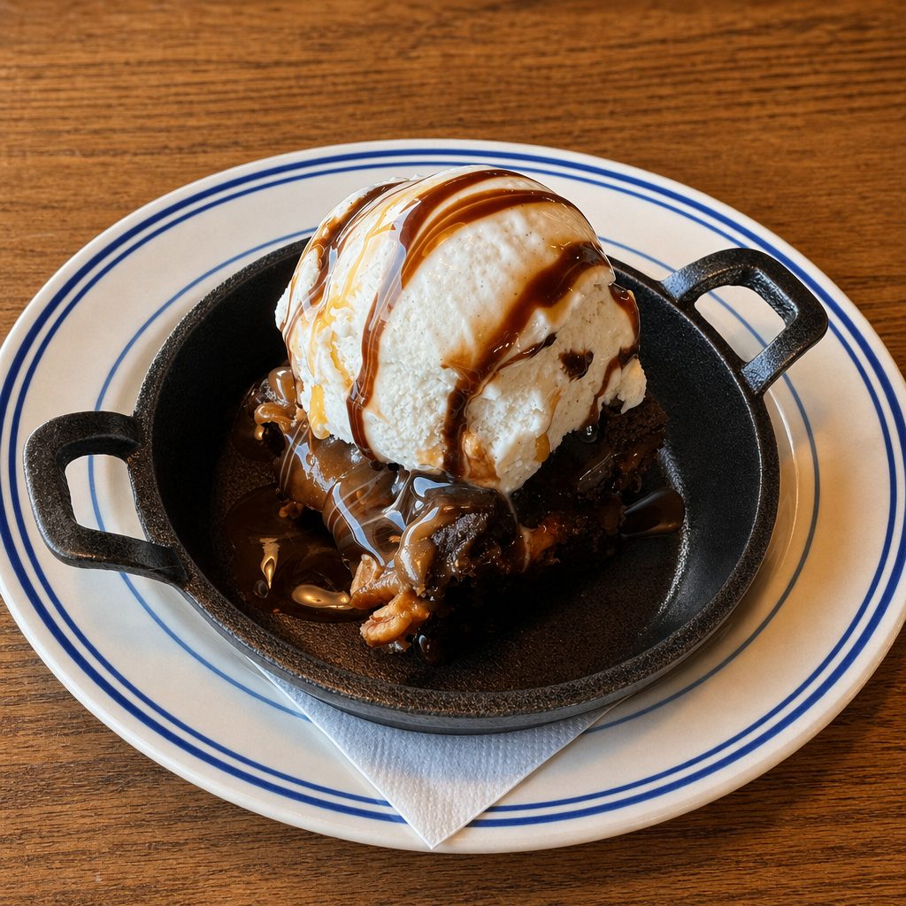 Rock Slide Brownie.