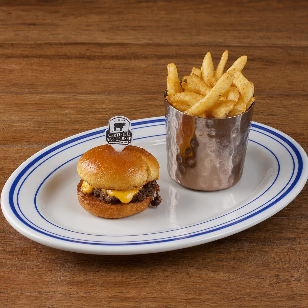 Kids Cheese Burger.