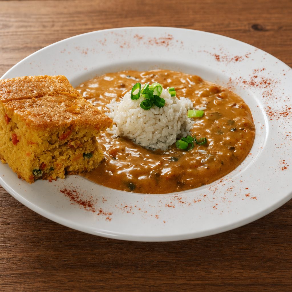 Lunch Crawfish Etouffee.