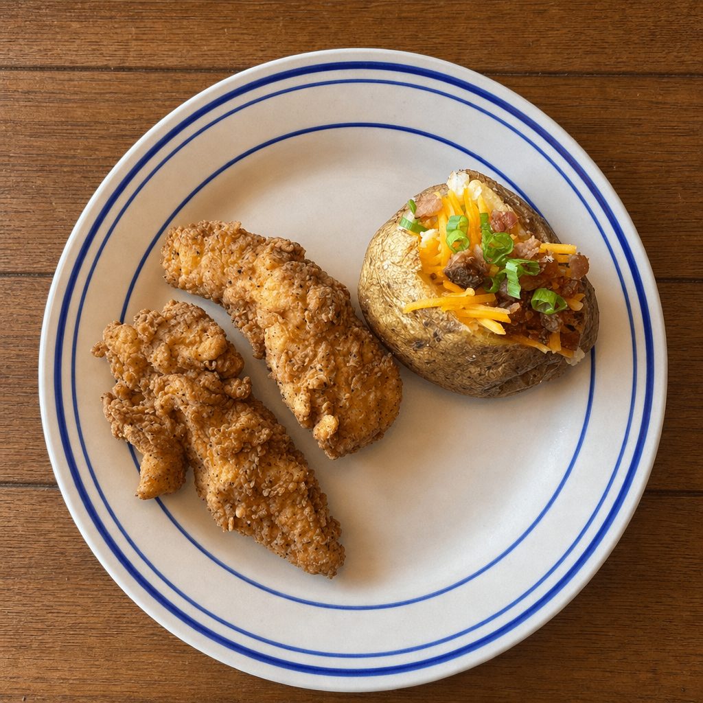 Kids Chicken Strip.
