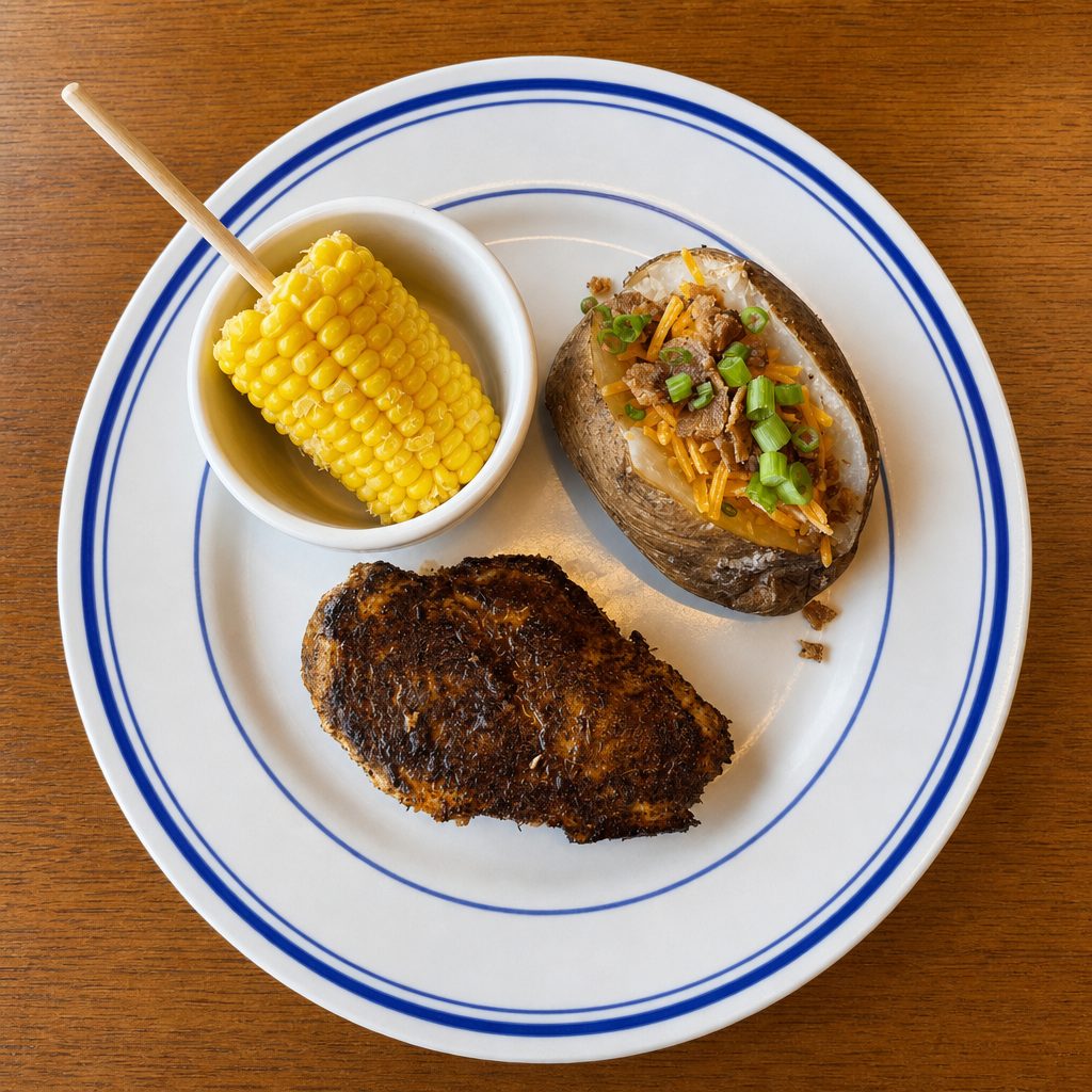Blackened Chicken Breast.