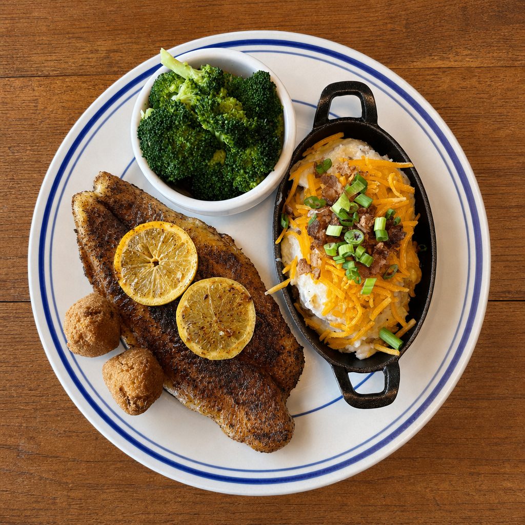 Blackened Catfish.