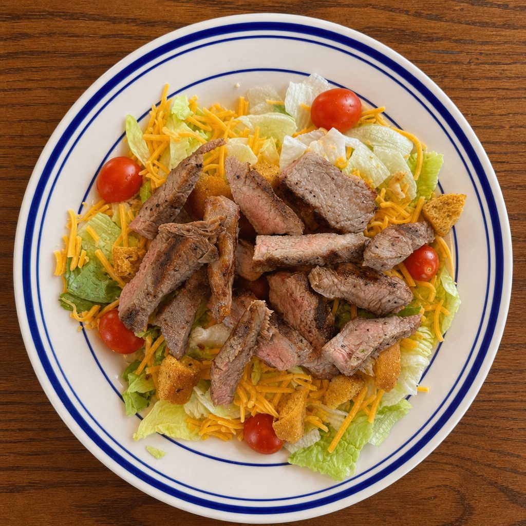 Steak Tip Salad.