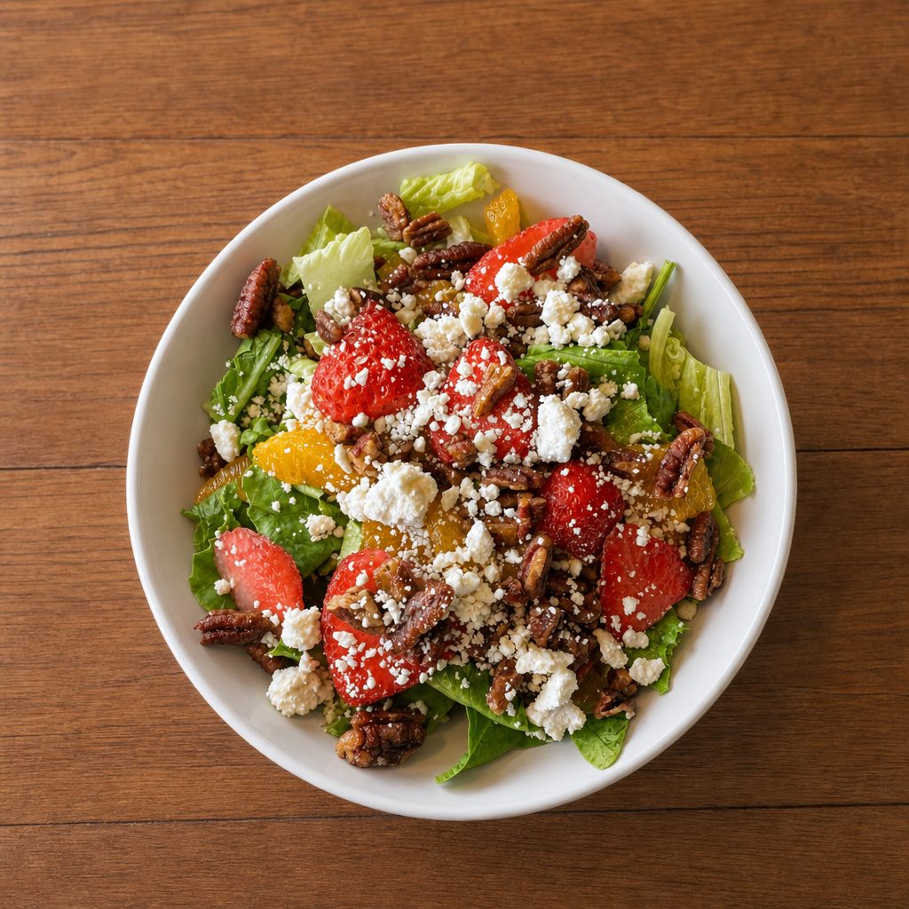 Side Strawberry Salad.