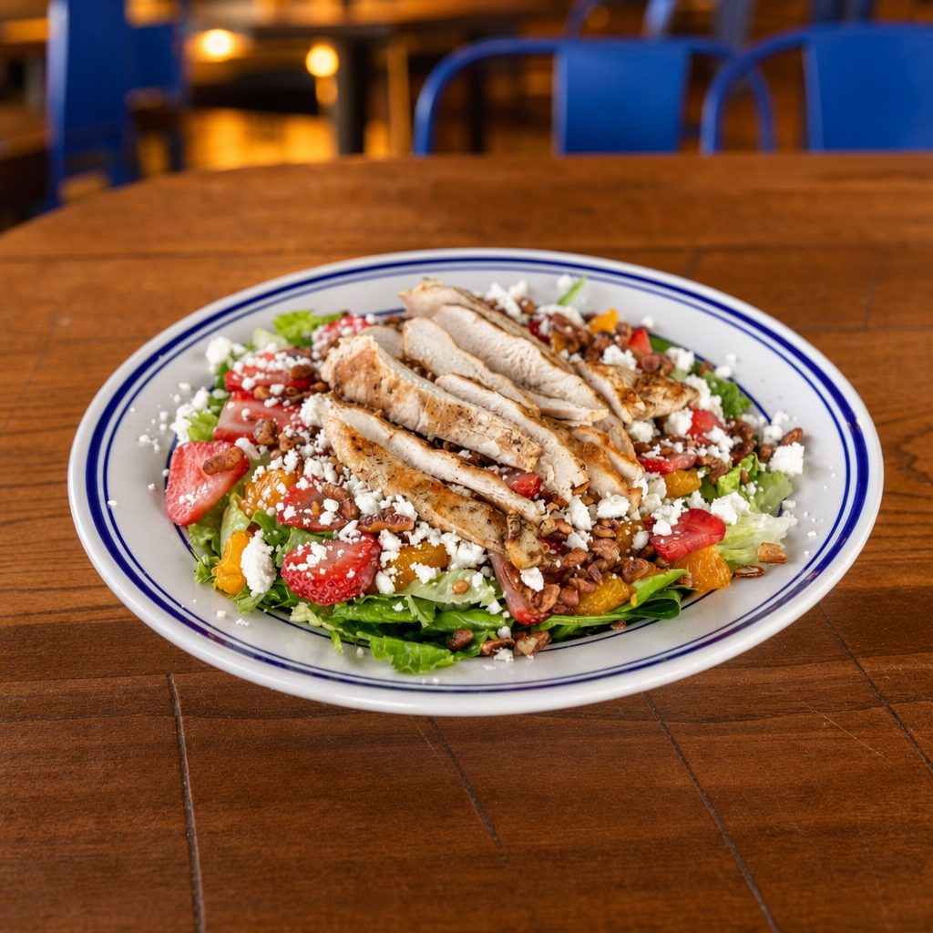 Strawberry Pecan Salad.