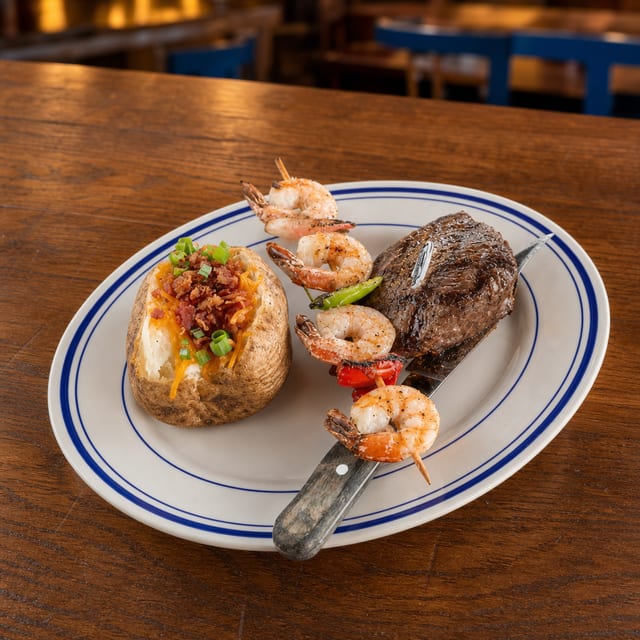 Lunch Surf and Turf.