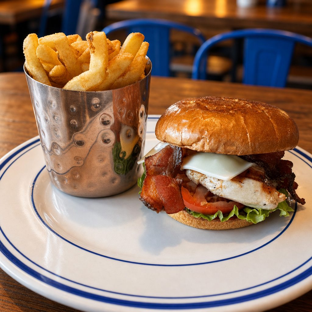 Grilled Chicken Sandwich.