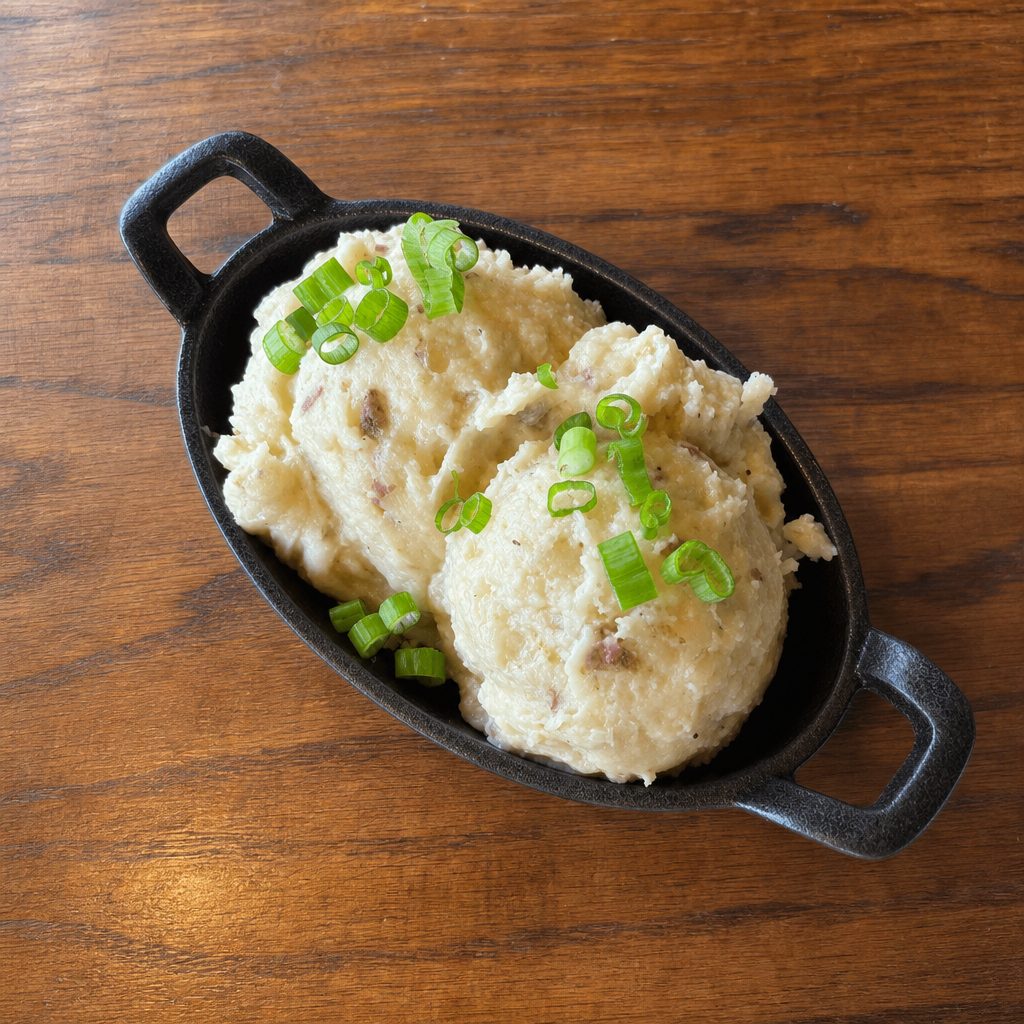 Mash Potatoes.