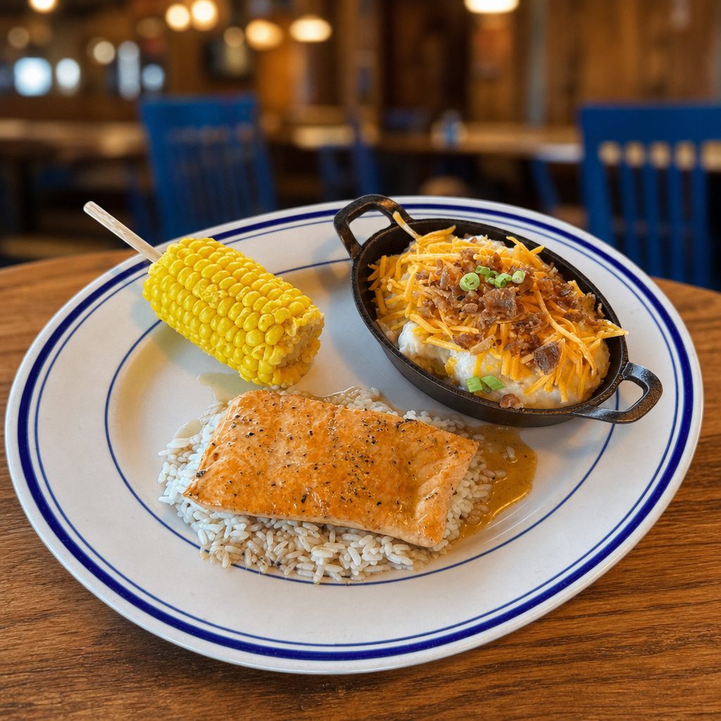 Bourbon Salmon.