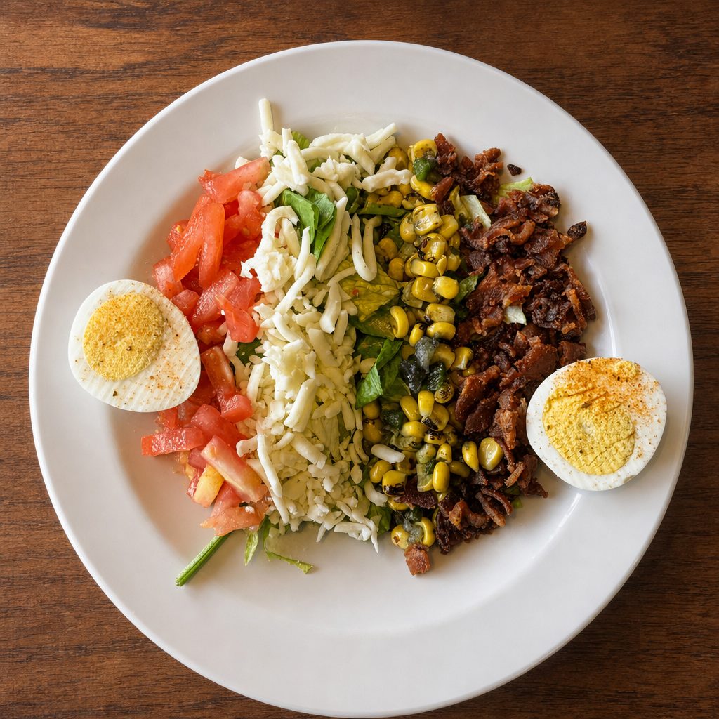 Side Cajun Cobb Salad.