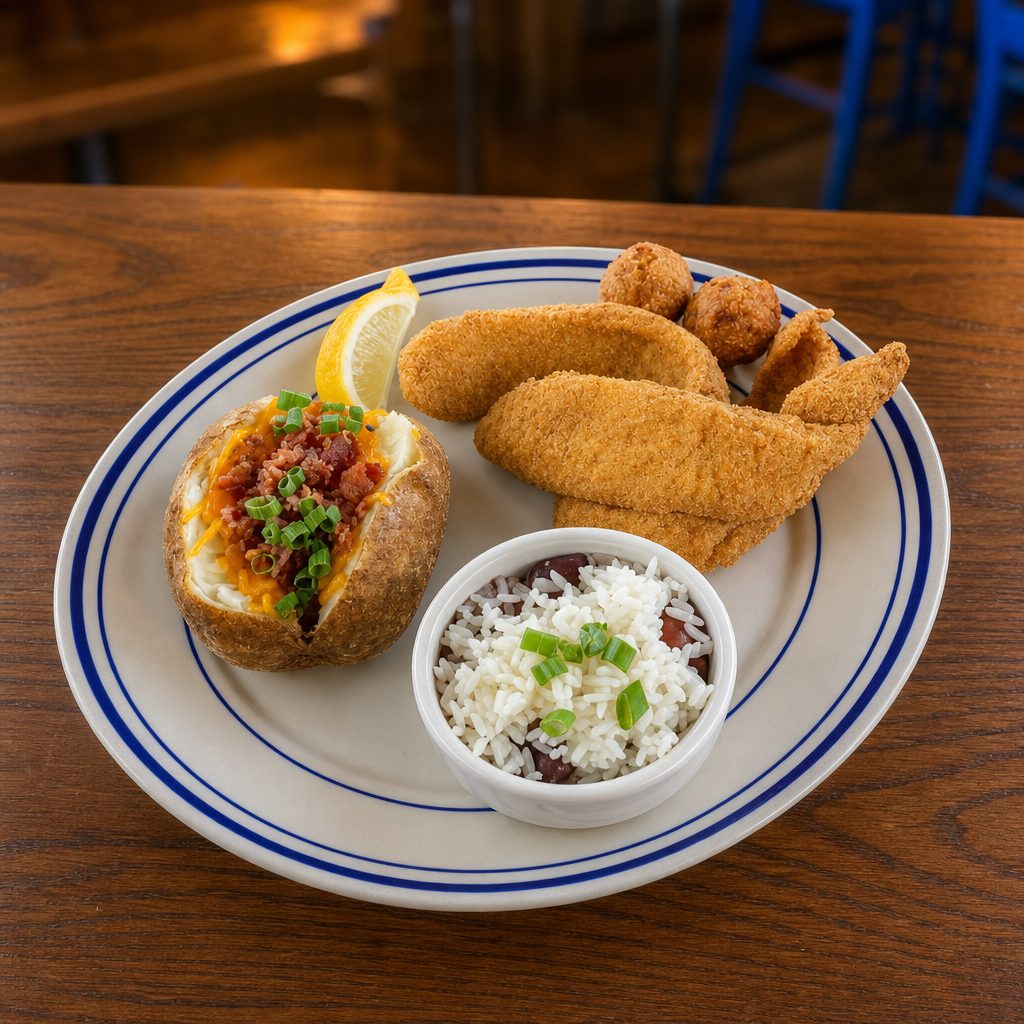 3 Piece Lunch Catfish.