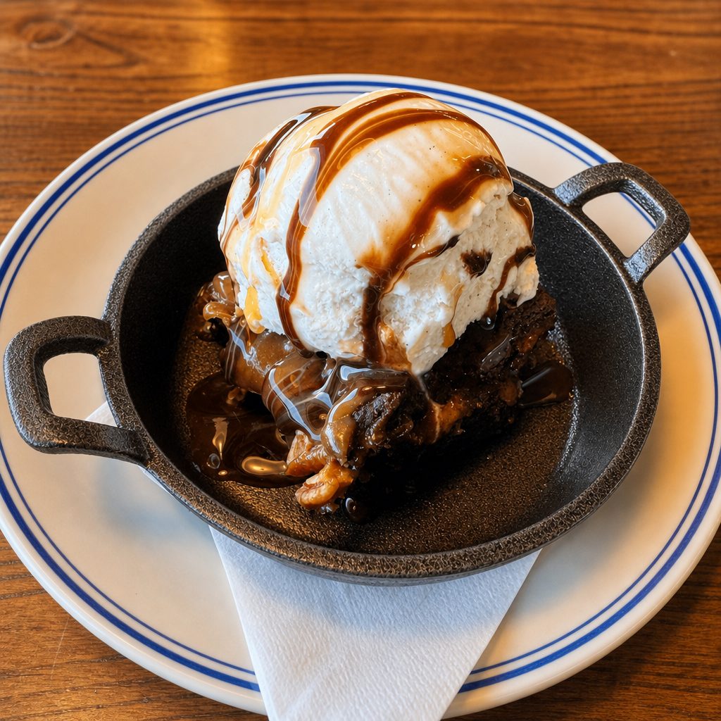 Rock Slide Brownie.