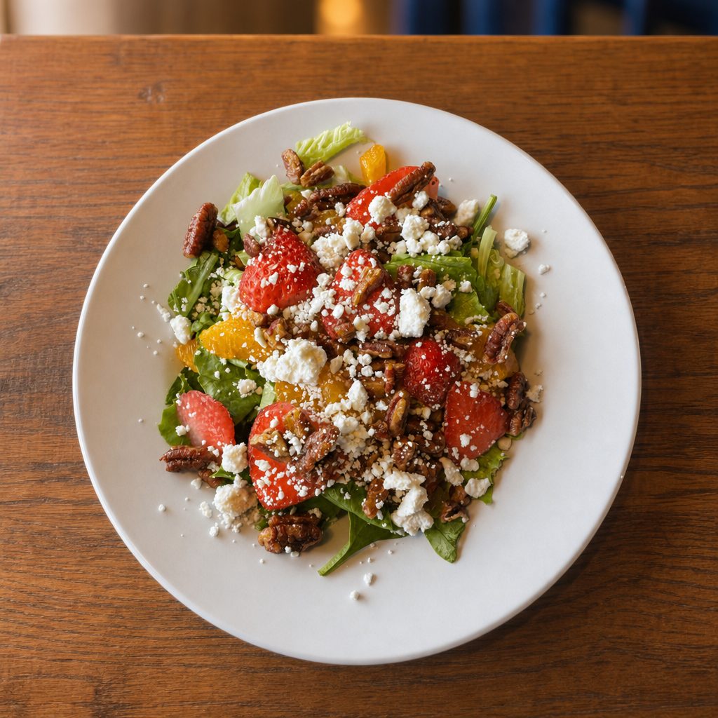 Side Strawberry Salad.