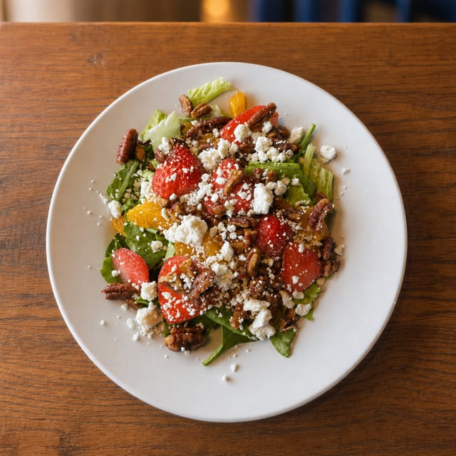 Side Strawberry Salad.