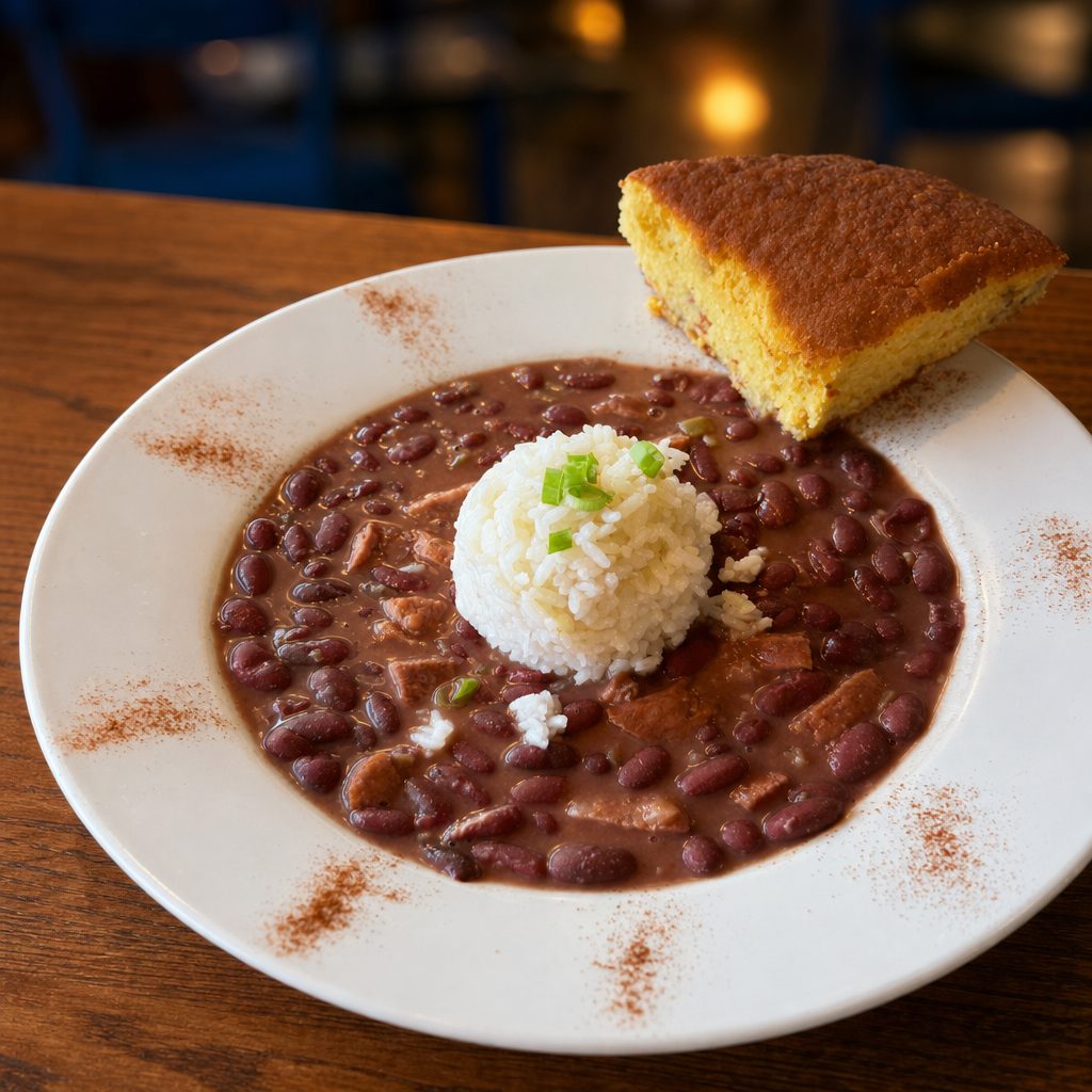Bowl of Red Beans and Rice.