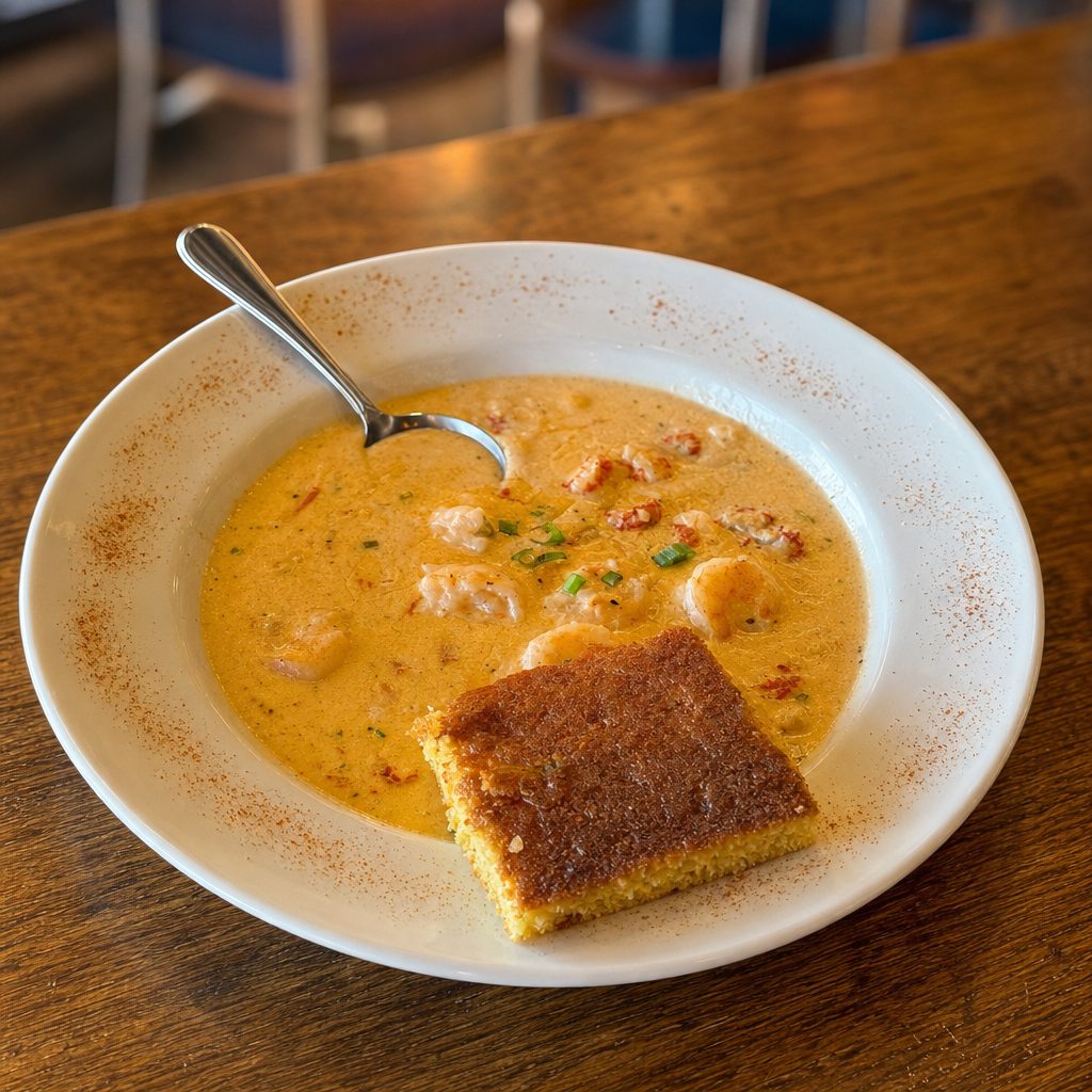 Seafood Bisque.