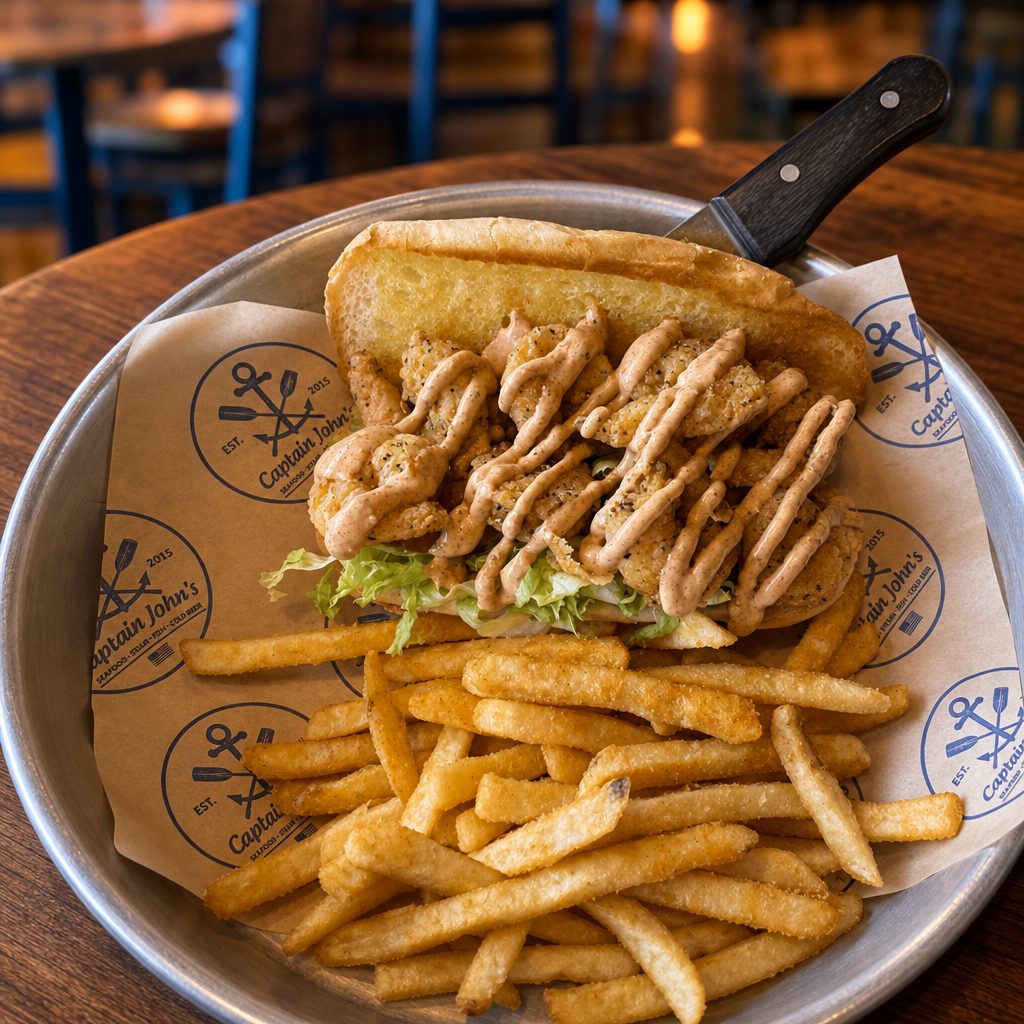 Shrimp Po'Boy.