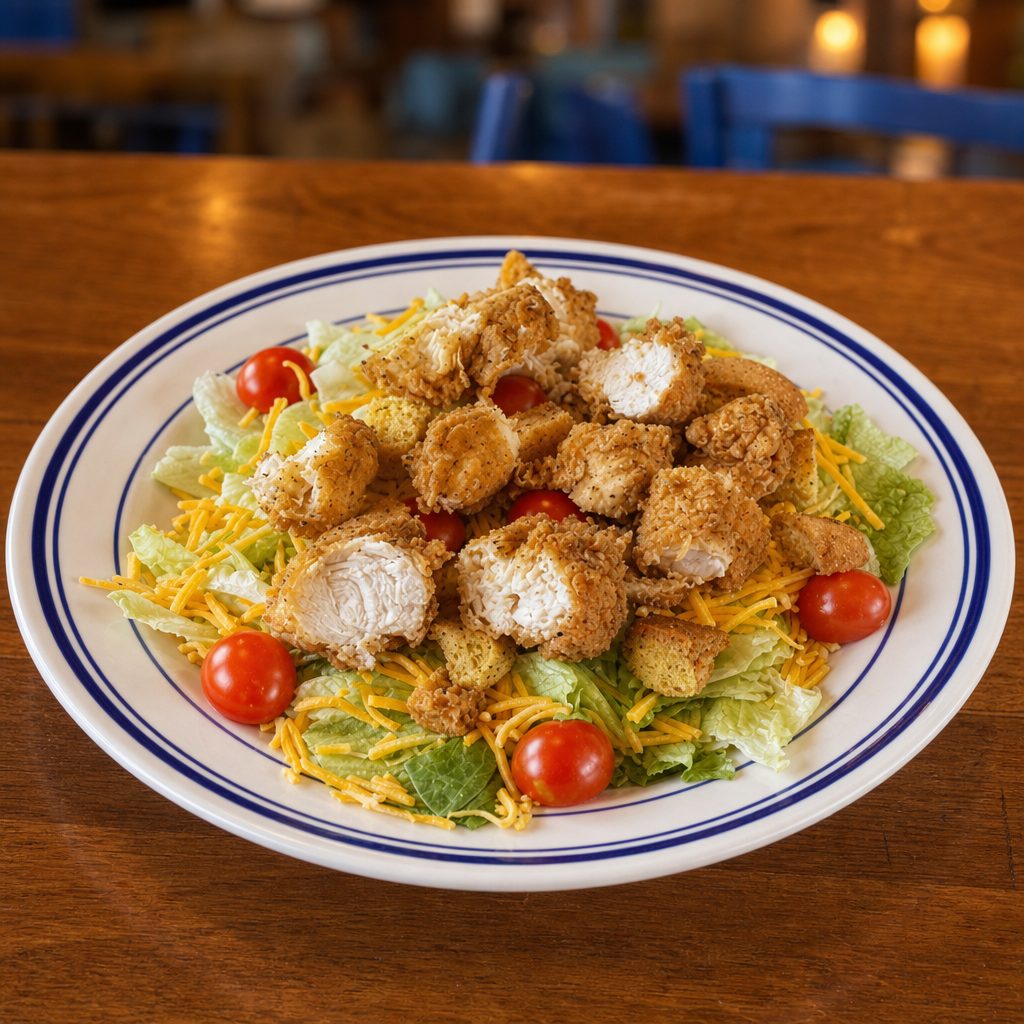 Fried Chicken Salad.