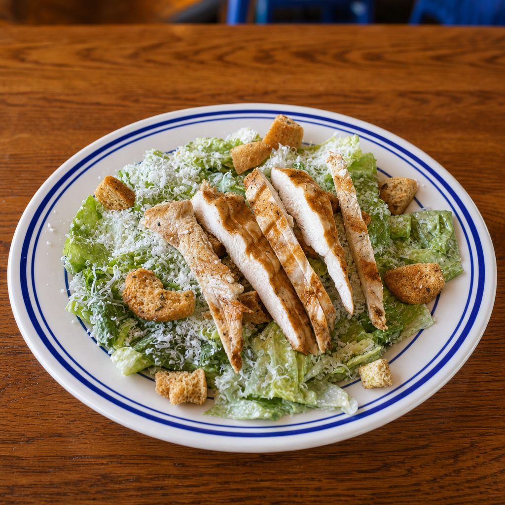 Grilled Chicken Caesar.