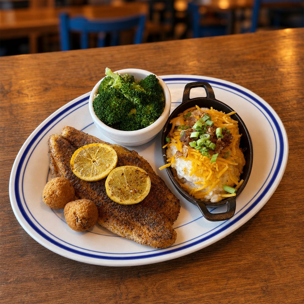 Blackened Catfish.