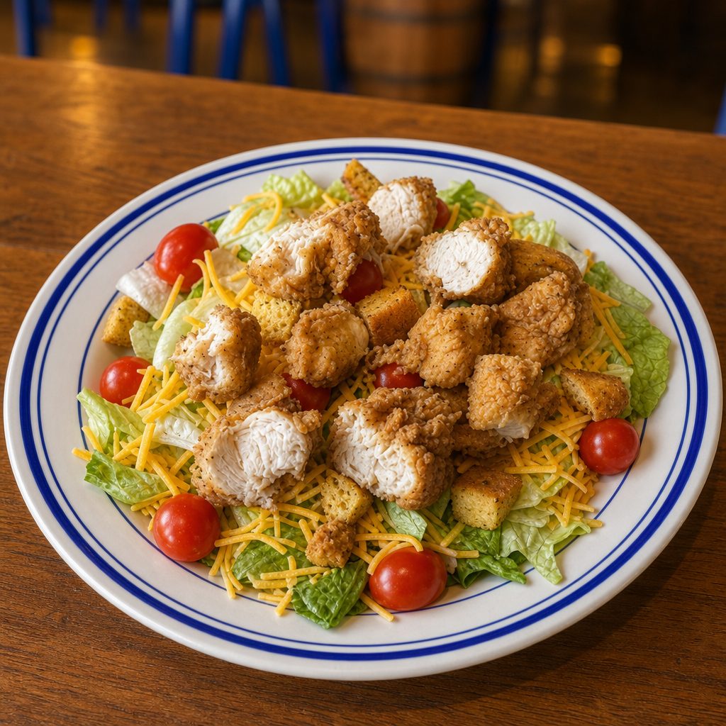 Lunch Fried Chicken Salad.