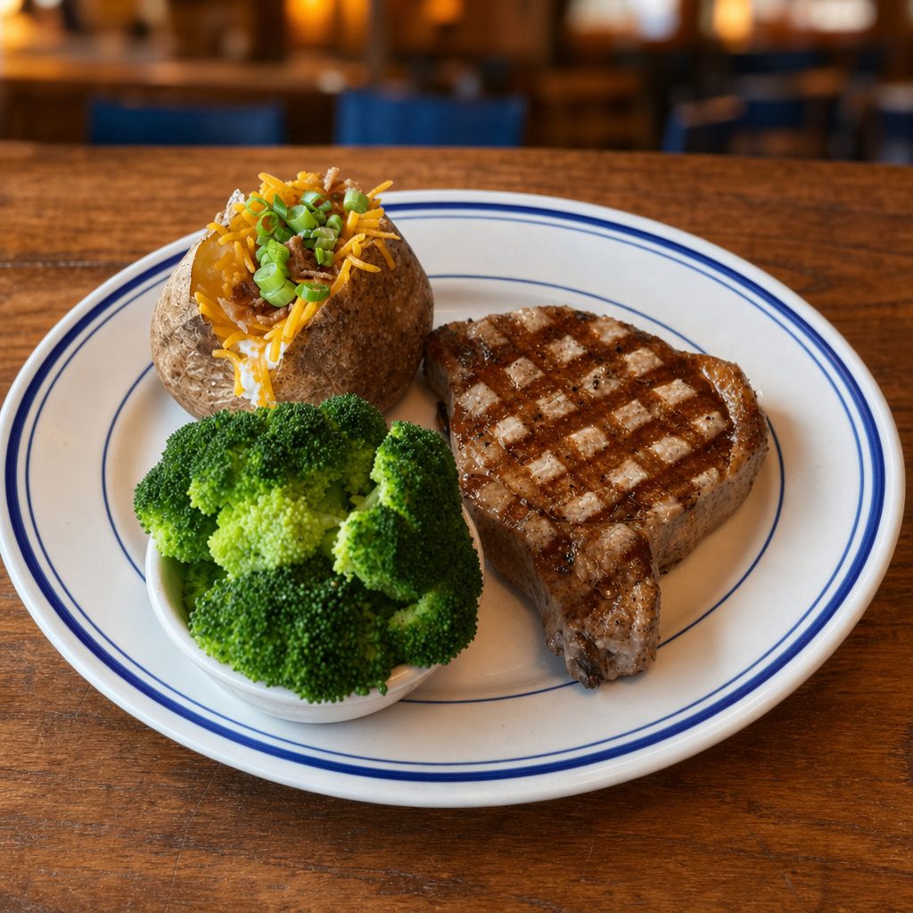 Bone in Pork Chop.