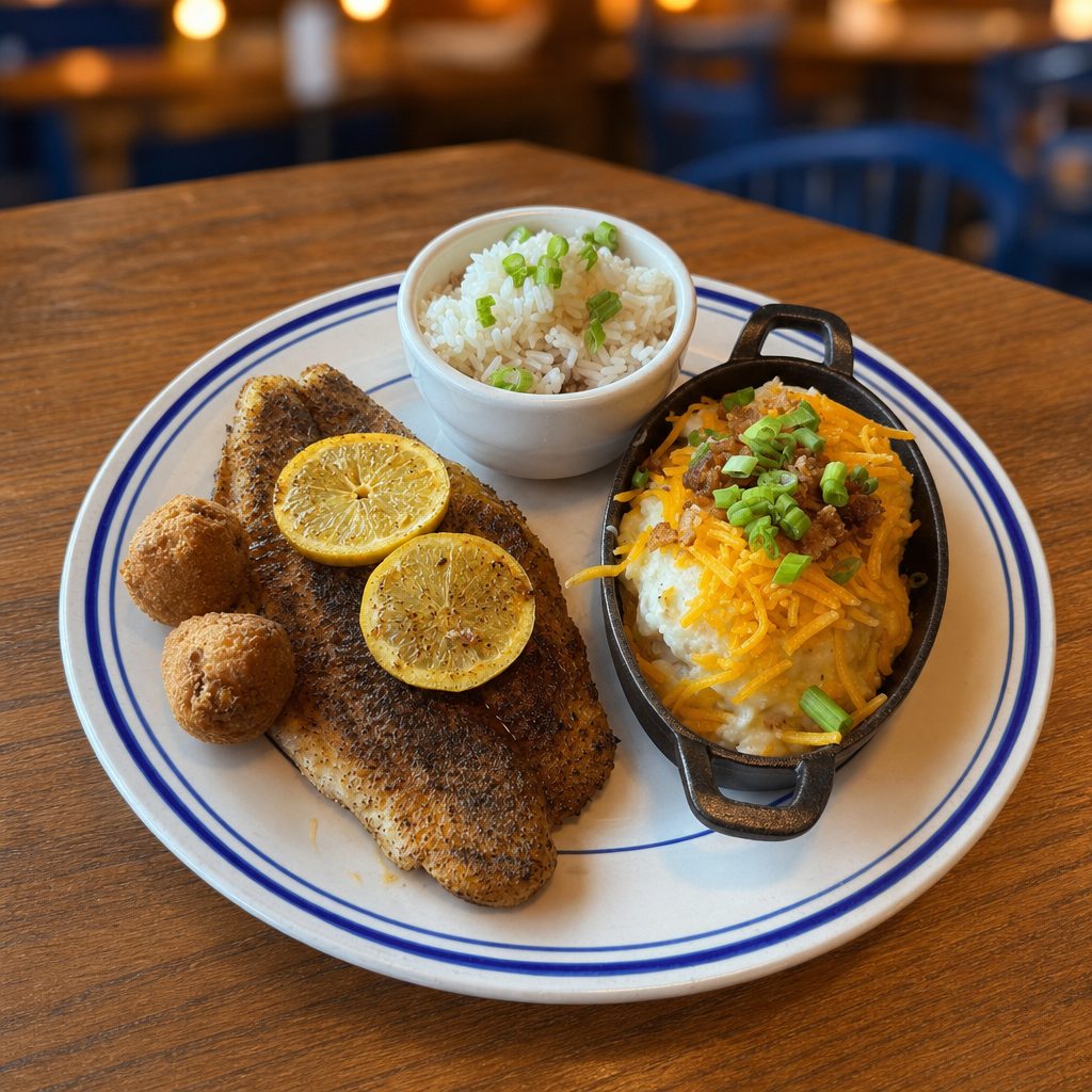 Grilled Catfish.