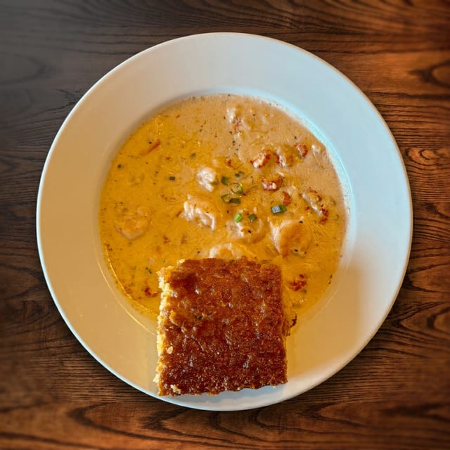 Seafood Bisque.