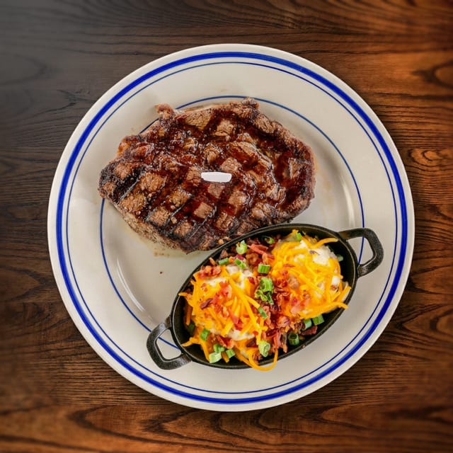 Lunch 12oz Ribeye.